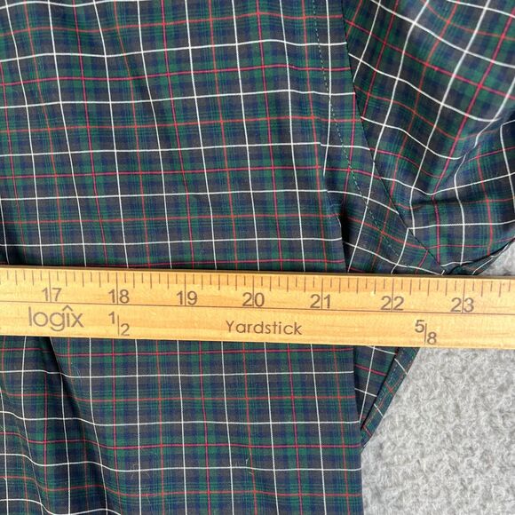 Lauren Ralph Lauren Green Label Dress Shirt Men 15.5-34/35 Plaid Green Non Iron - Picture 11 of 11